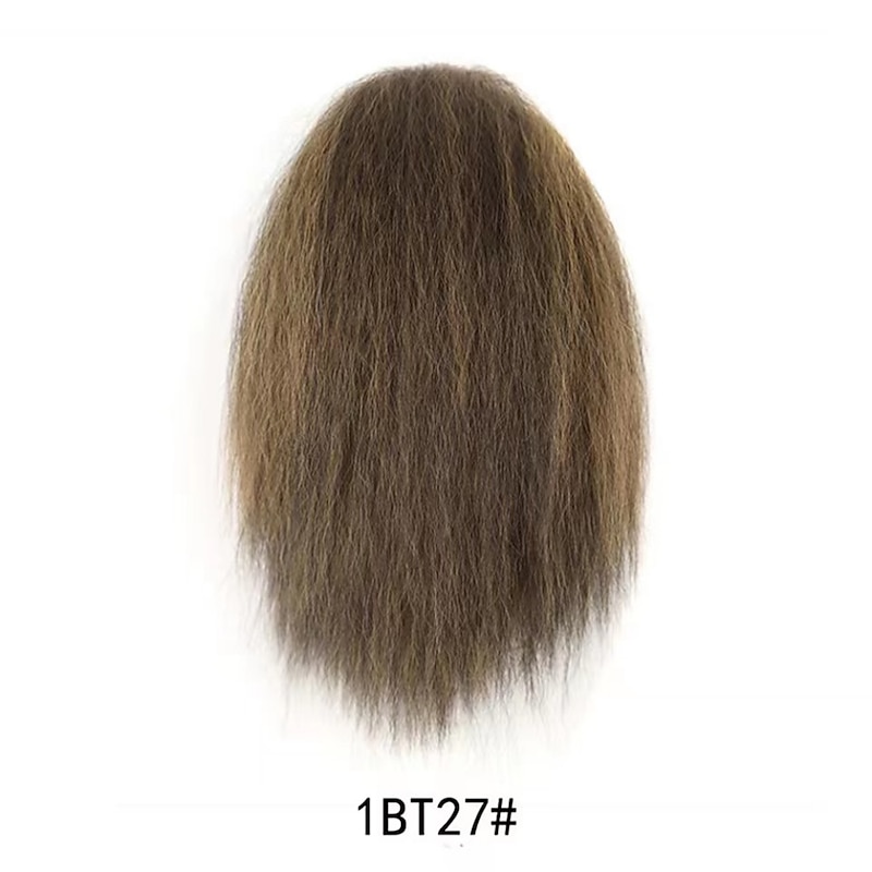 Drawstring Ponytails for Black Women Yaki Kinky Straight Ponytail Hair Extensions 8 Inch Short Pony Tail Clip in Synthetic Ponytail Hairpiece2