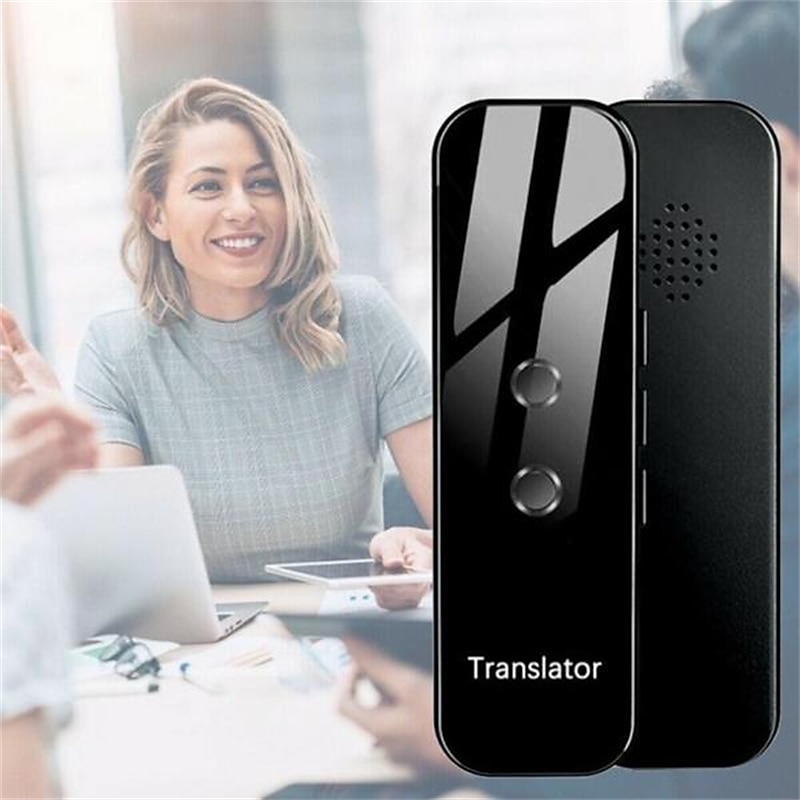 Newest Smart Voice Translator Device Electronic Portable 3 In 1 Voice / Text / Photographic Bluetooth Language Translator2