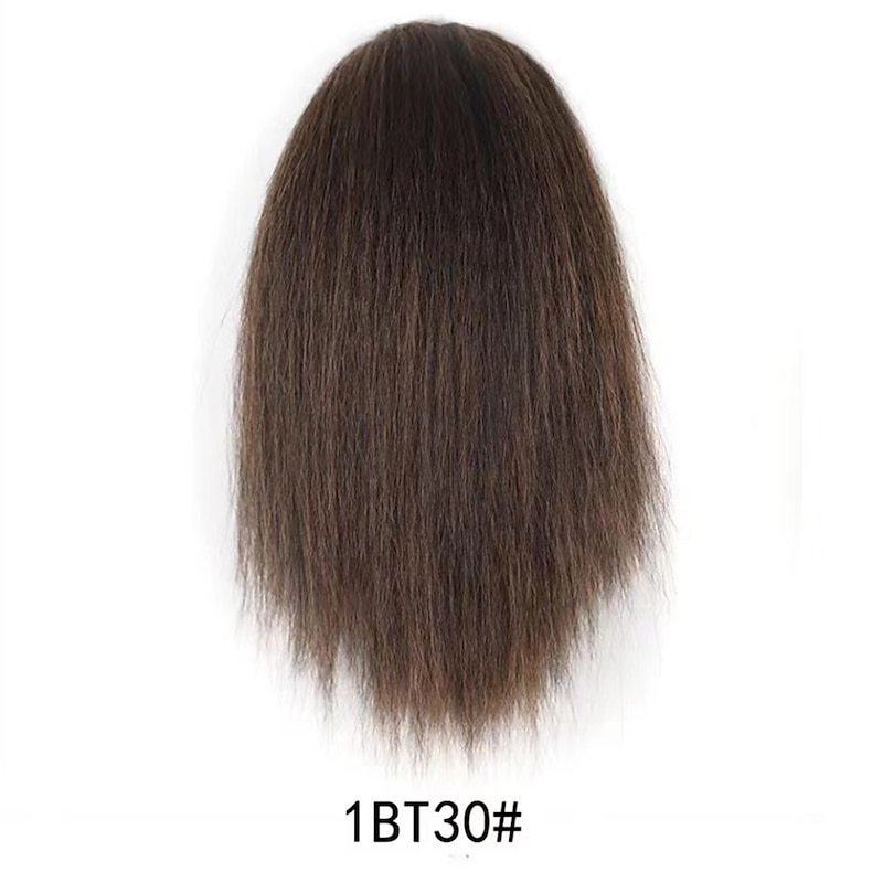 Drawstring Ponytails for Black Women Yaki Kinky Straight Ponytail Hair Extensions 8 Inch Short Pony Tail Clip in Synthetic Ponytail Hairpiece4