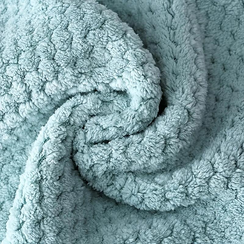 5/10pcs Kitchen Dishcloth Rag Non-Stick Oil Pineapple Plaid Dish Towel Double-Sided Absorbent Thickened Scouring Pad4