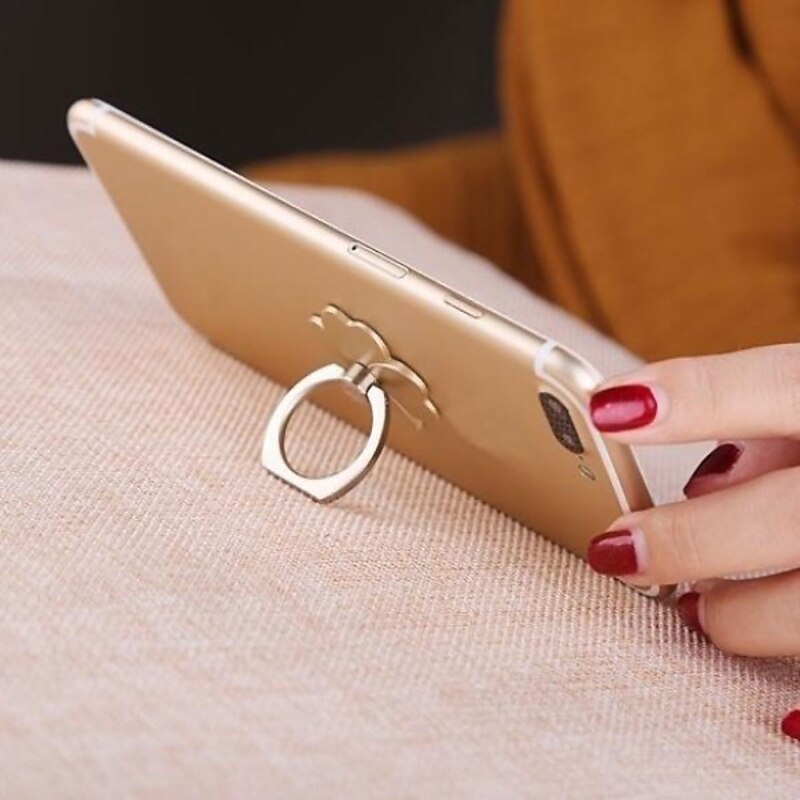 5PCS Four Leaf Flower Phone Brackets Finger Ring Stand Tablet Desk Finger Grip Holder For All Smartphone Ring Grip Phone Holder3