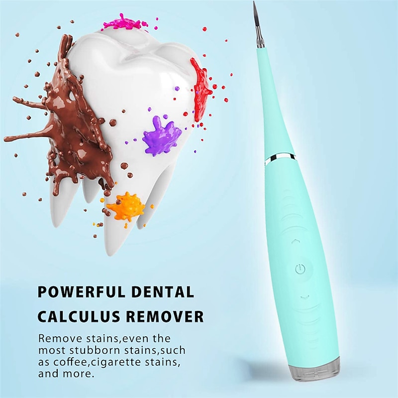Portable Electric Ultra Sonic Dental Scaler Tooth Tartar Tool Sonic Remover Stains Tartar Plaque Whitening Oral Cleaner Machine2