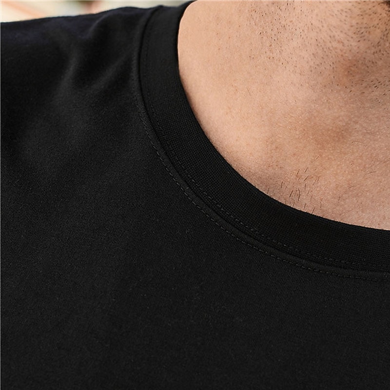 Men's Graphic Prints Bartender Beer T Shirt Graphic Tee 100% Cotton Short Sleeve Graphic Shirt Black Comfortable Tee Outdoor Street Fashion Designer Clothing4