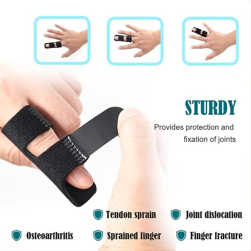 1PC Trigger Finger Splints, Adjustable Finger Brace Finger Knuckle Immobilization For Broken Finger Protection Fits Index Finger & Middle Finger & Ring Finger3
