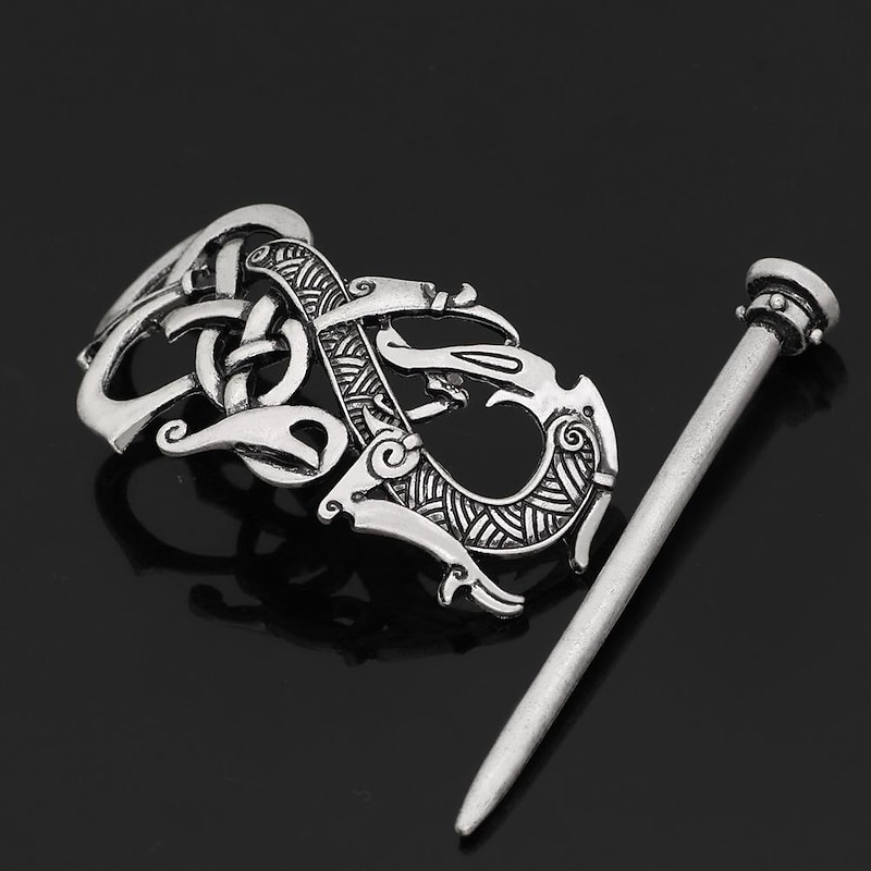 1pc Viking Hair Clips Celtic Knot Hair Pins Vintage Hair Sticks Irish Hair Accessories For Long Hair3