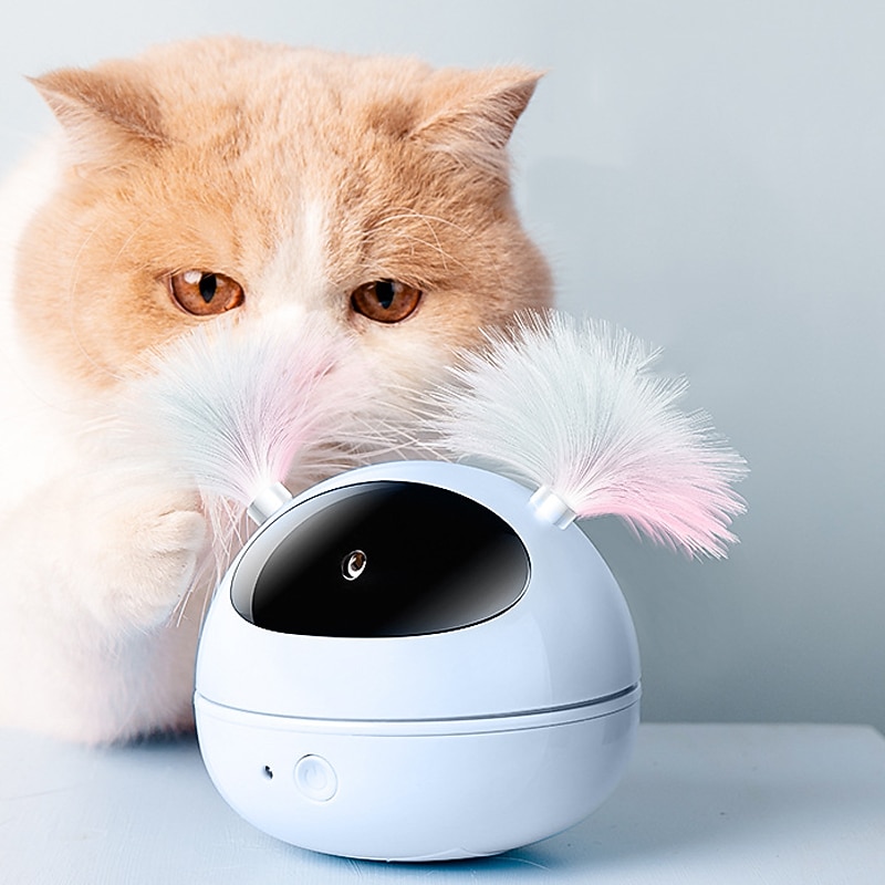 Pet Toys Infrared Laser Lights Cat Teasing Toys Automatic Feather Cats Self Hi Electric Cat Toys2