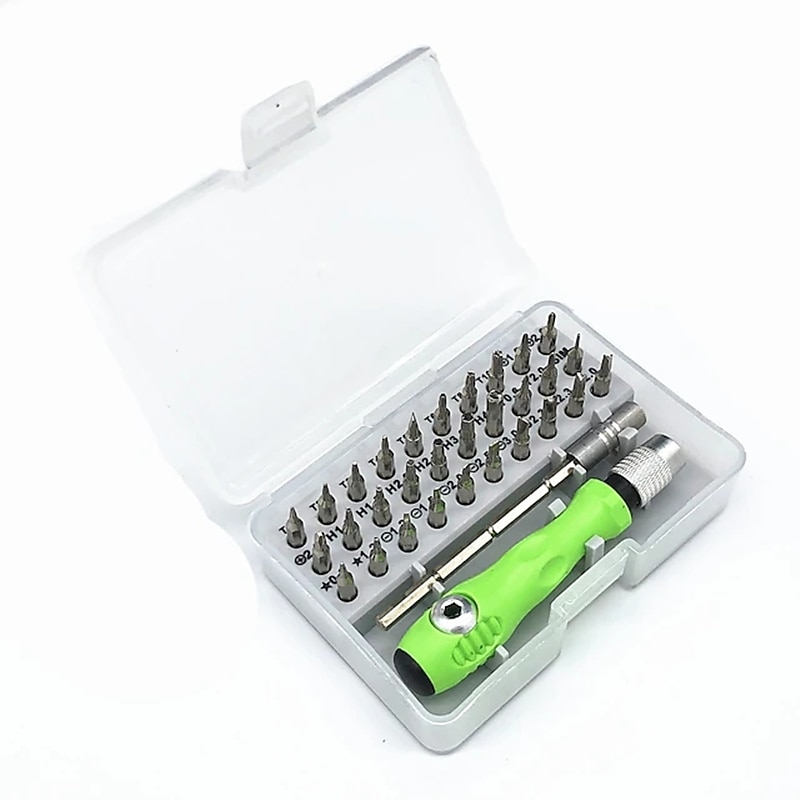 32 In 1 Screwdriver Set With Case, For Assembly And Disassembly Of Machine, Must Be Good, Multi-functional Screwdriver Kit, Special-Shaped Tools, Five Star Screwdriver, Y-Type Triangle Repair Kit2