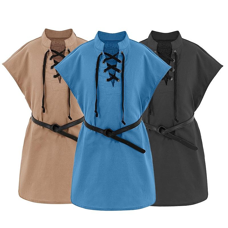 Pirate Viking Retro Vintage Medieval Renaissance Blouse / Shirt Boys Costume Vintage Cosplay Shirt Halloween