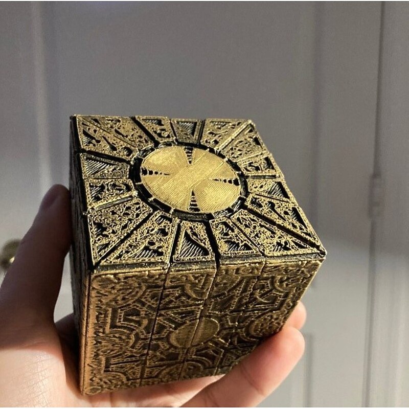 Lock Puzzle Box Creative Detachable Cube Changable Puzzle Box Ghost Chasing Magic Cube3