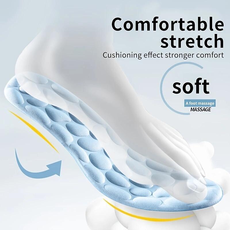 1 Pair Comfortable Gel Insoles with Massage Pebble Design – Arch Support and Shock Absorption for All-Day Foot Comfort4