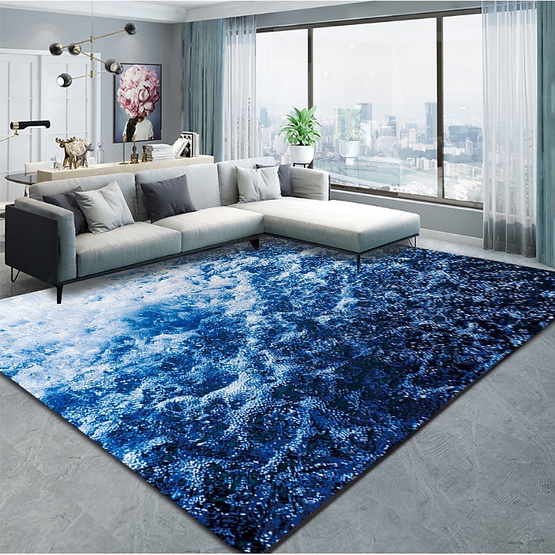 Rug Seawater Floor Mat Anti-Slip Door Mat Hallway Carpets Area Rugs Washable for Bedroom Living Room Kitchen Bathroom4