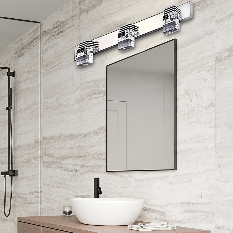 Vanity Light LED Mirror Front Lamp Waterproof IP20 LED Bathroom Lights Over Mirror Wall Lighting Fixtures for Bathroom Bedroom Living Room Cabinet 110-240V3