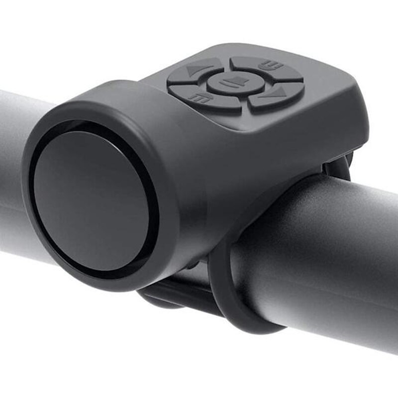 StarFire 120dB Bike Horn - Electronic Loud Warning Safety Bell, USB Rechargeable, Handlebar Mount for Electric Bicycle, Cycling Accessories