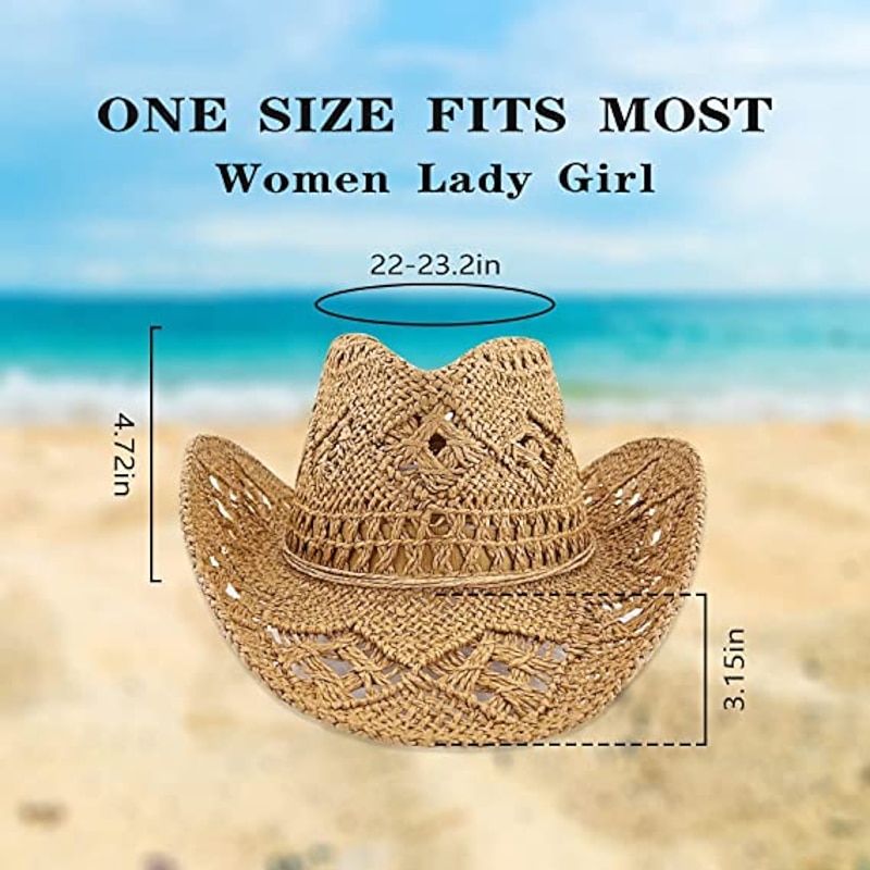 West Cowboy Ameirican 18th Century 19th Century State of Texas Cowboy Hat Men's Women's Costume Vintage Cosplay Holiday Vacation Hat Masquerade3