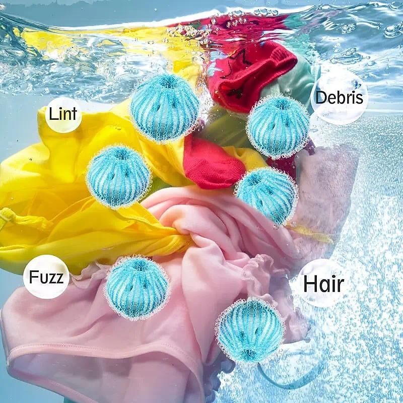 6pcs Pet Hair Remover For Laundry, Pet Hair Catcher, Lint Remover For Washing Machine2