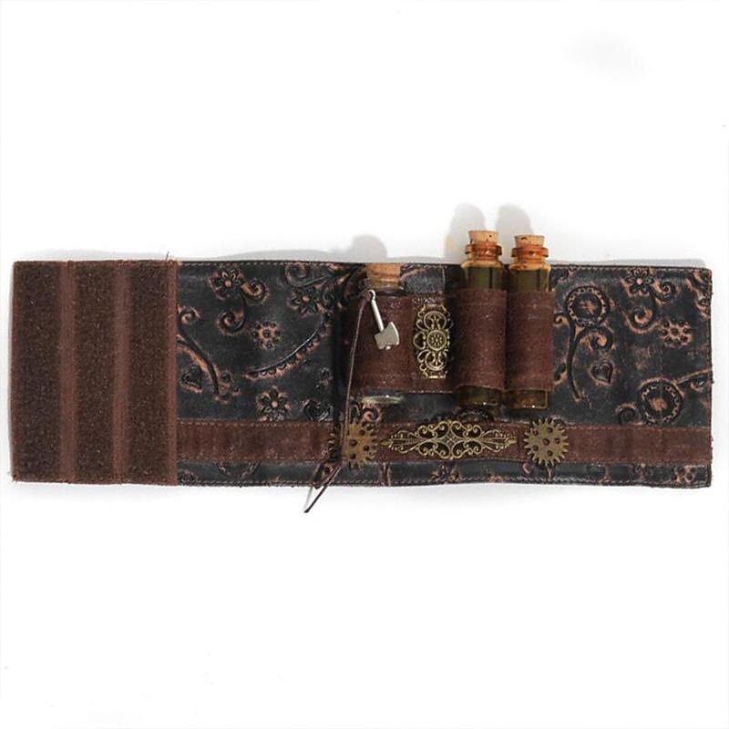 Handmade Cosplay Arm Strap Wristbands Harness Bracelet Gothic Steampunk Adjustable Accessories Decor LARP Costumes Medieval Renaissance2