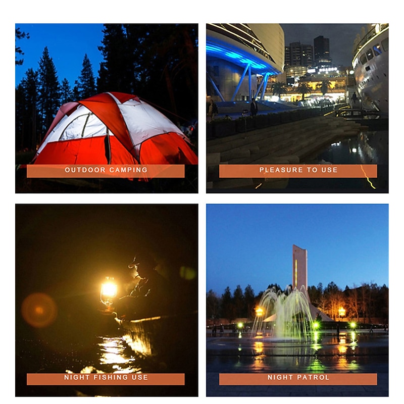 Retro Solar Camping Lights Portable Lantern Dimming Rechargeable LED Hanging Lights Power Bank Travel Tents Camp Supplies4