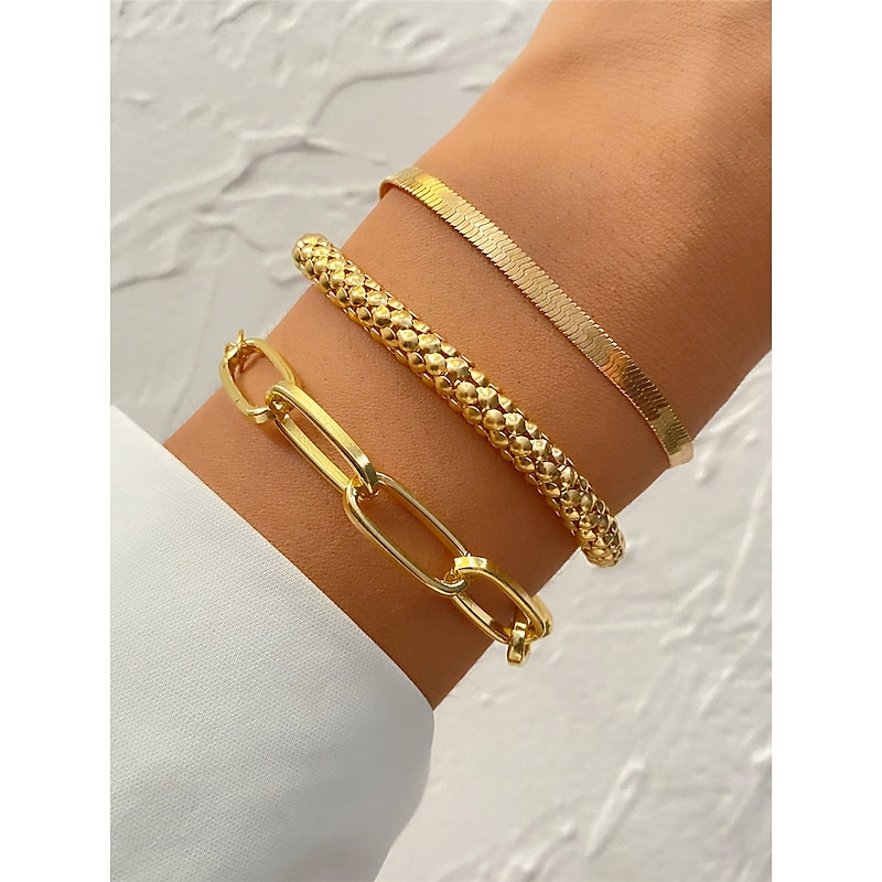 Women's Bracelets Fashion Outdoor Geometry Bracelets & Bangles2