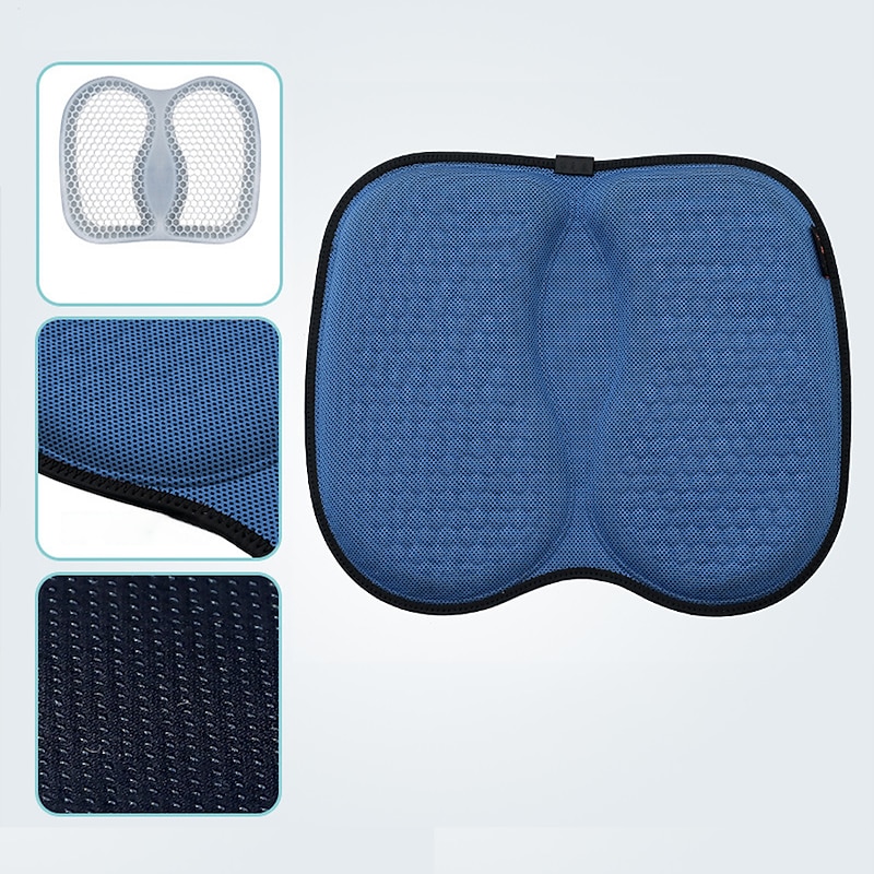 Seat Cushions Office Chair Pad,car Gel Seat Cushion for Back Pain Relief, Long Sitting for Computer Desk, Wheelchair with Non-Slip Cover4