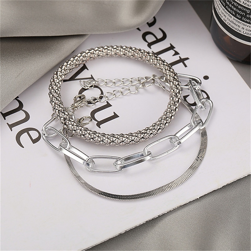 Women's Bracelets Fashion Outdoor Geometry Bracelets & Bangles3