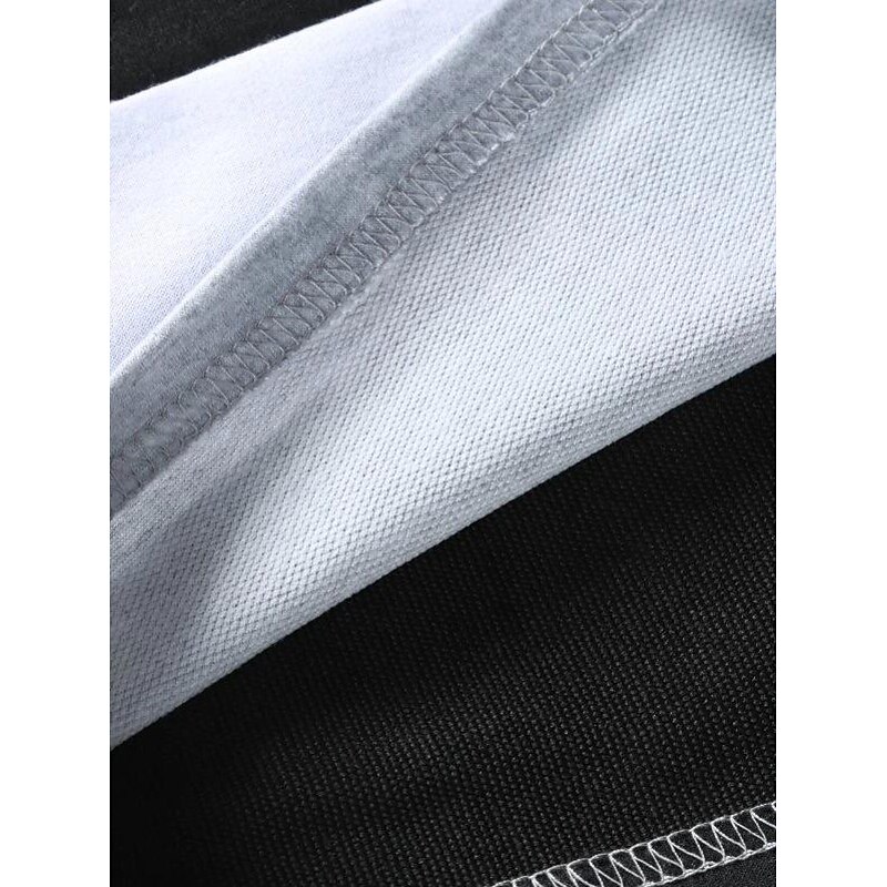 Men's T-shirt Suits Tee & Drawstring Waist Pants Short Sleeves Crew Neck Summer Gymnatics Casual Color Block Street Style Vacation Daily Wear Activewear Army Green Black Yellow Top Tee for Men3