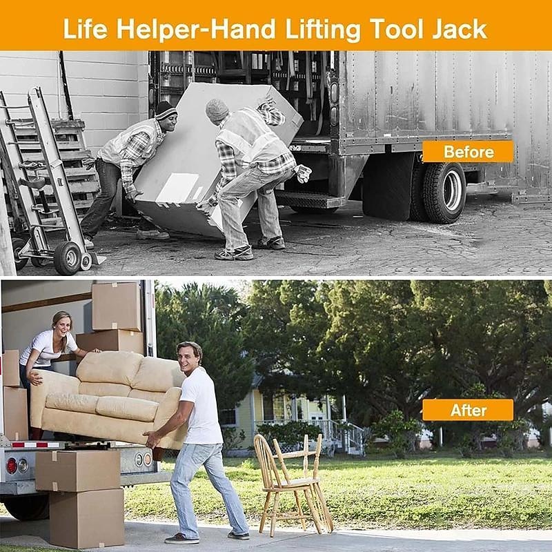 1pc Labor-Saving Arm Jack, Cabinet Board Lifter, Tile Height Adjuster, Labor-Saving Arm Jack For Door Panel Drywall Lifting, Hand Lifting Tool4