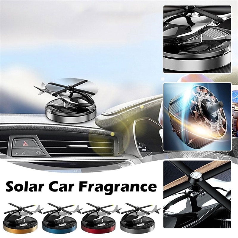 Car Solar Perfume Diffuser Car Air Freshener Perfume Car Helicopter Fragrance Ornament Long Lasting Light Scent Decoration3