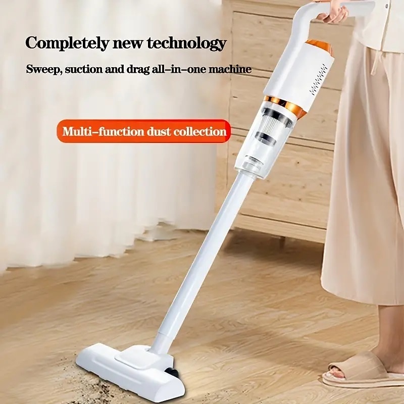 Lightweight Bagless Vacuum Cleaner With Crevice Tool Dust Collector Cordless Handheld Vacuum Cleaner 3 In 1 Vacuum Cleaner Lightweight Wired Bagless Vacuum Cleaner