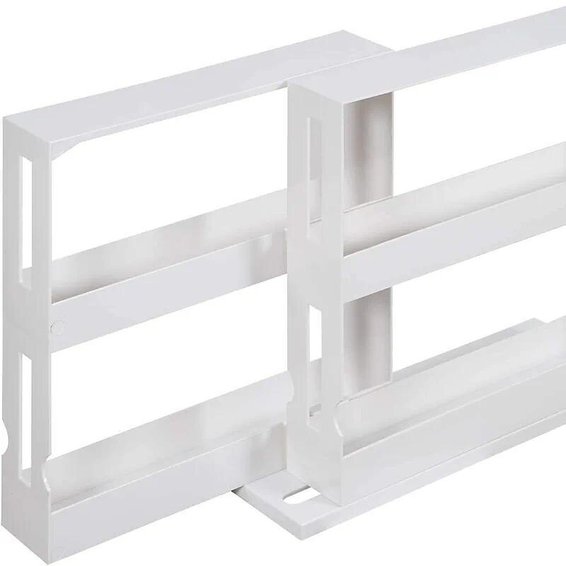 Rotating Spice Racks, Free Standing Spice Jar Rack Rotating Cupboard Organisers Kitchen Storage Rack Shelf Holders Cabinet Organiser Seasoning Storage Box for Spices Condiments Cans4