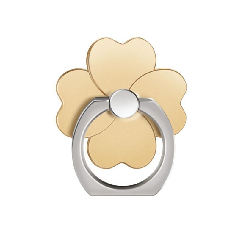 5PCS Four Leaf Flower Phone Brackets Finger Ring Stand Tablet Desk Finger Grip Holder For All Smartphone Ring Grip Phone Holder4