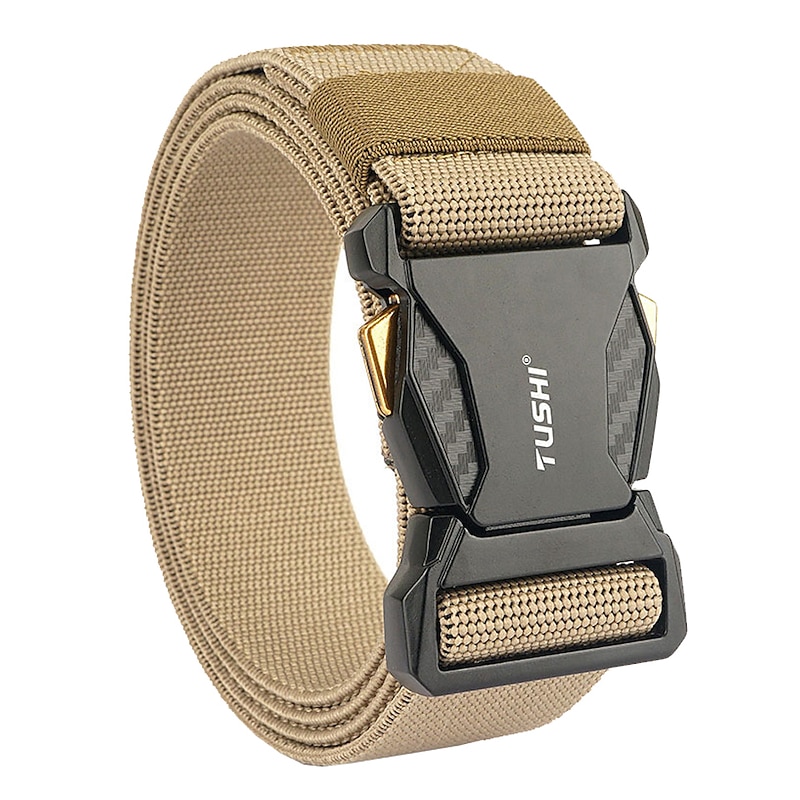 Men's Belt Tactical Belt Nylon Web Work Belt Black Royal Blue Nylon Military Army Plain Daily Wear Going out Weekend3