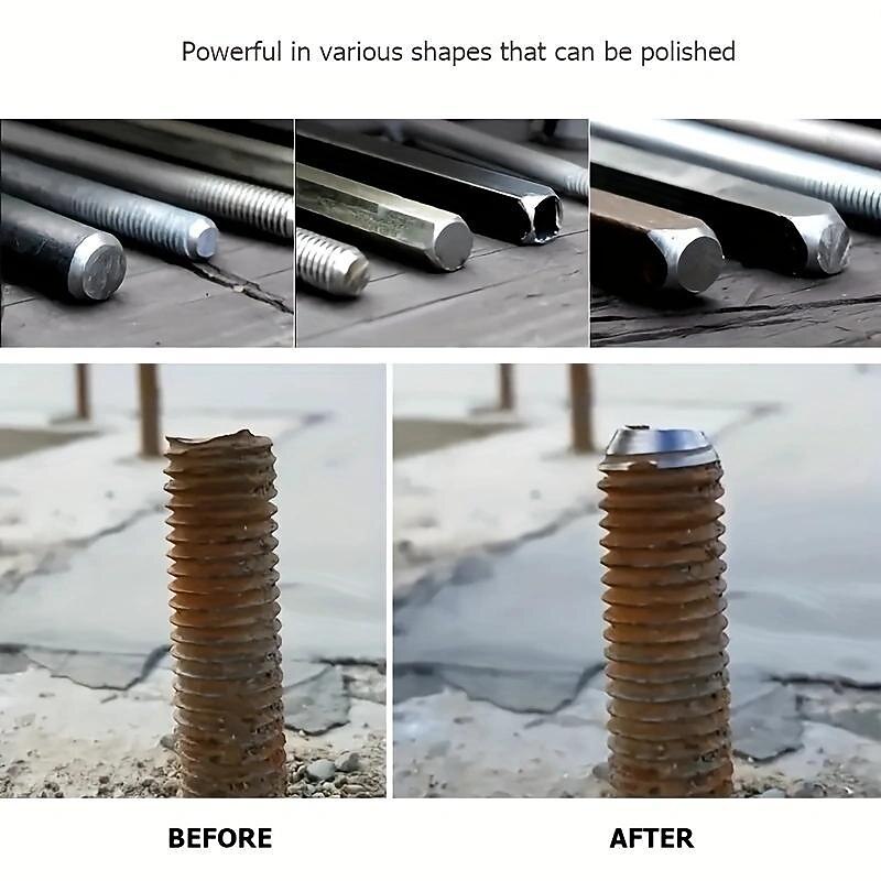 Chamfering Tool, Chuck Drill Tool, Metal Deburring External Chamfering Tool, Grinding Angle Trimming, Suitable For Various Chuck Electric Drilling Tools4