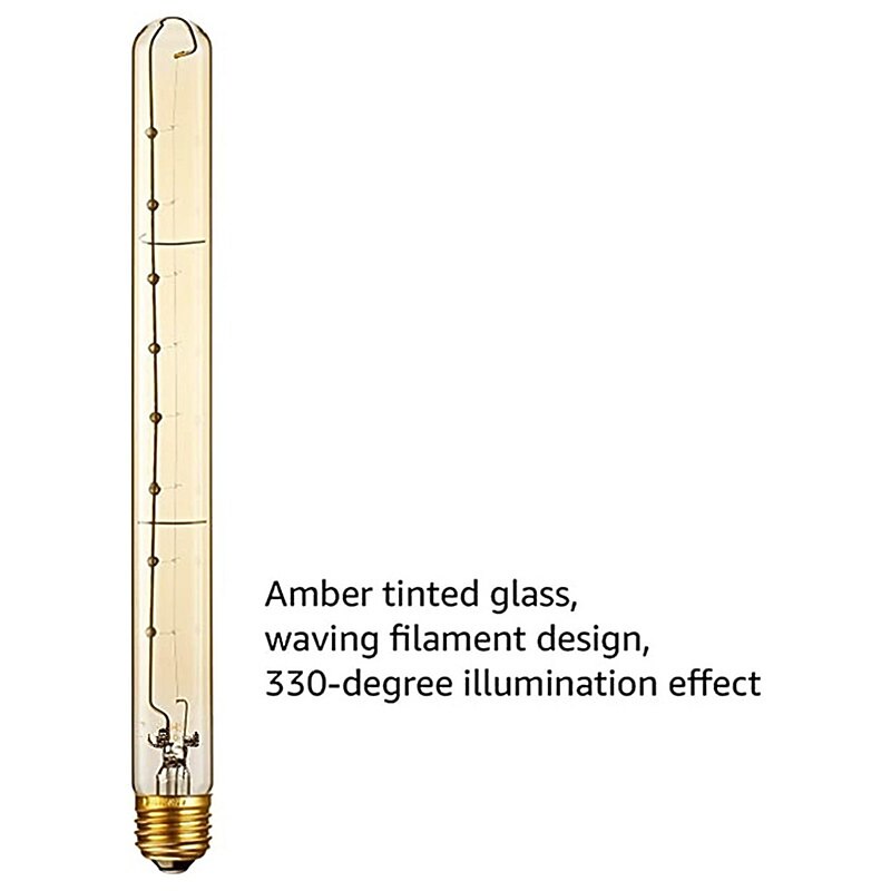 6pcs 2pcs 1pc Dimmable E27 Retro Edison Light Bulb AC 220V 40W Vintage Edison bulb T300 Incandescent Bulbs Edison Lamp3