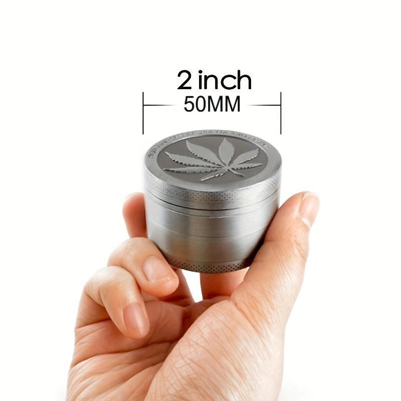 2 Inch Small Grinder: Spice Up Your Kitchen with This Multi-Purpose Herb Crusher!2