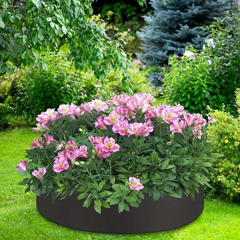 Extra Large Fabric Raised Planting Bed Round Flower Pot Planter Bag Garden Bed Bag Herb Flower Vegetable Plant2