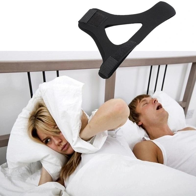 1pc Anti Snoring Belt Triangular Chin Strap Mouth Guard Gifts For Women Men Better Breath Health Snore Stopper Bandage2