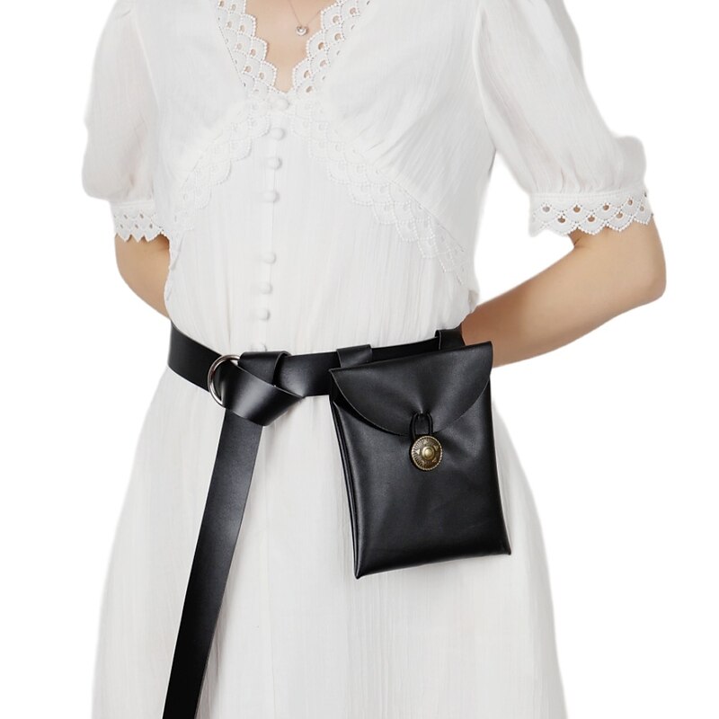 Retro Vintage Medieval Renaissance Waist Belt Pouch Men's Women's Costume Vintage Cosplay LARP Belt Halloween