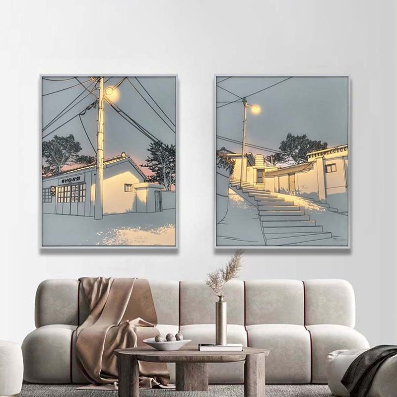 Tricolor lighting Decoation Led Light Painting USB Plug Dimming Wall Artwork Table Lamp Gift Indoor Sunlight Window Wooden Photo Night Luminous