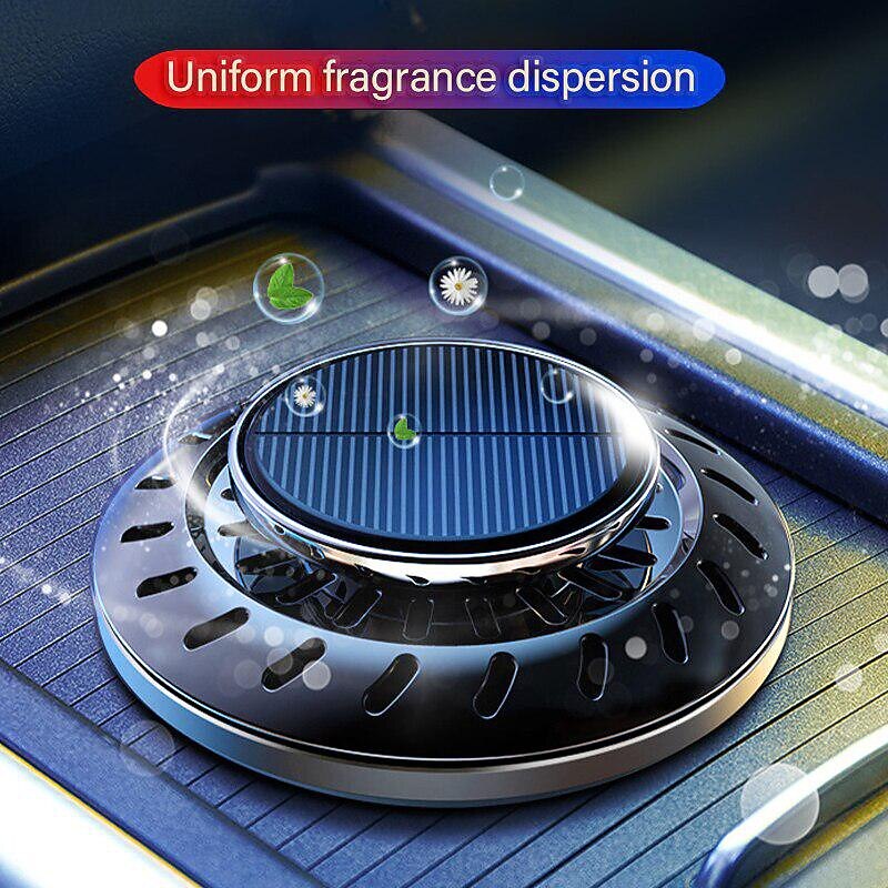 Car Solar Fragrance Creative UFO Interior Creative Car Air Freshener Auto Air Purifier Car Decoration Accessories3