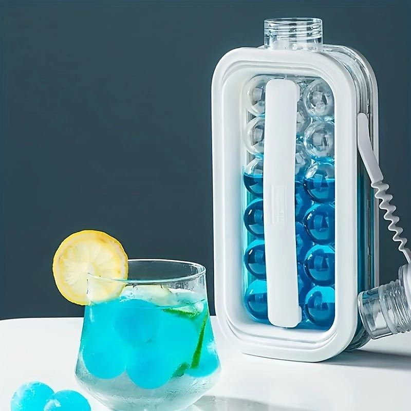 1pc Ice Ball Maker Kettle Kitchen Bar Accessories Gadgets Creative Ice Cube Mold 2 In 1 Multifunctional Container Pot2