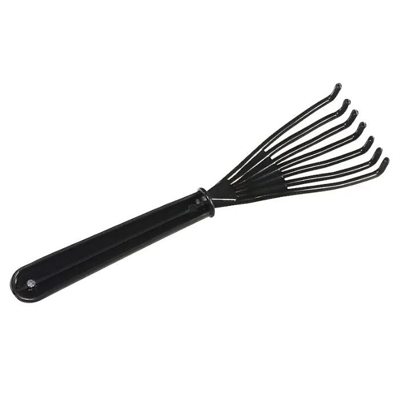 Hair Brush Cleaner Tool, Hairbrush Cleaning Rake, Hair Brush Cleaner Hair Dirt Remove Comb Embeded Tool Salon Home Pick Plastic Handle3