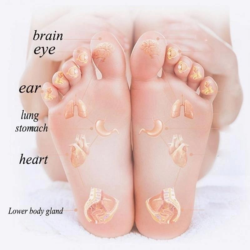 1pc Magnetic Acupressure Massage Foot Pad - Pain Relief, Reflexology & Weight Loss Benefits!3