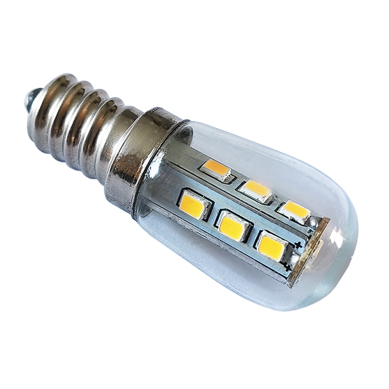 2W LED Globe Bulbs 150lm E12 T13 LED Beads SMD 2835 Warm White White 220V4