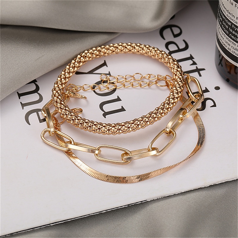 Women's Bracelets Fashion Outdoor Geometry Bracelets & Bangles4