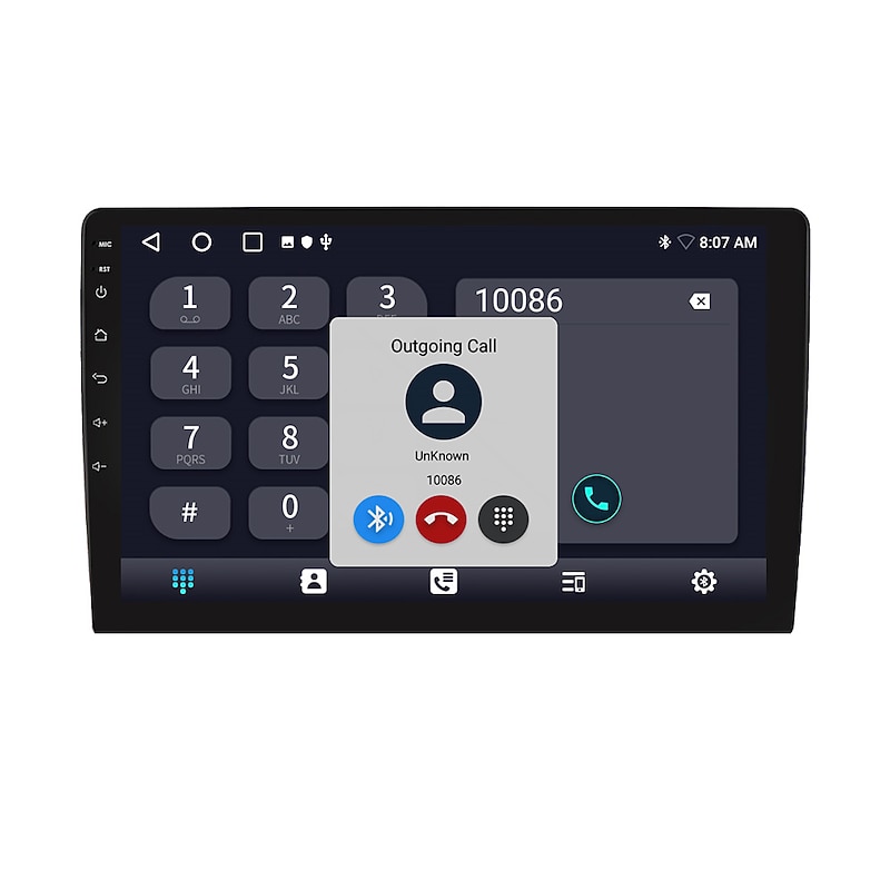 Android 12 2 Din for Universal Car Radio Multimedia Player GPS Navigation Car Audio Stereo Head Unit 10.1 Inch Speakers wifi4