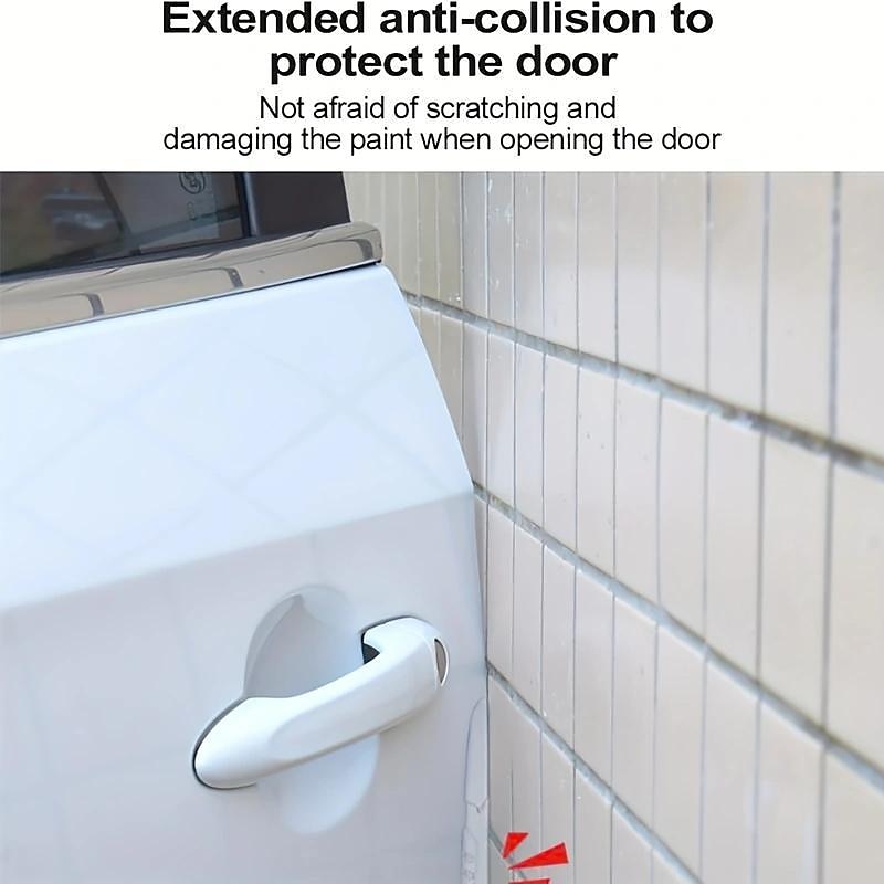 4PCS Car Door Edge Protectors - Anti-Scratch Collision Guard Stickers, Abrasion-Resistant Vehicle Door Protective Strips4