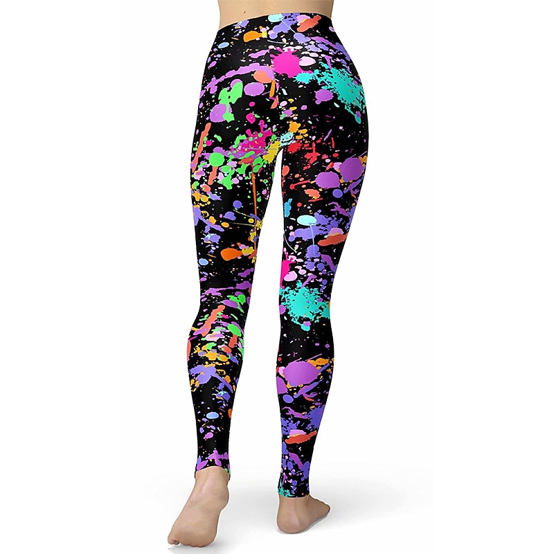 Retro Vintage 1980s Leggings Women's Costume Vintage Cosplay Casual Daily Pants2