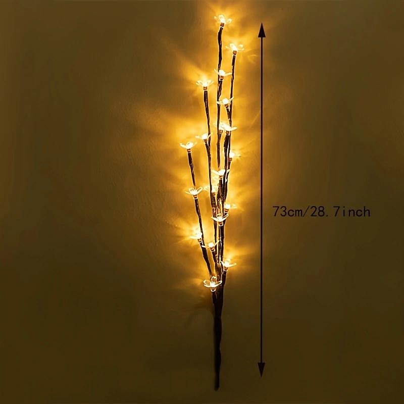 Cherry Blossom Tree Landscape Lighting Home Garden Decoration Wedding Birthday Christmas Festival Party Indoor Outdoor Warm White2