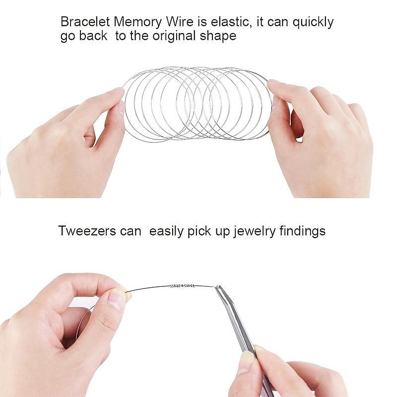 900pcs Jewelry Making Starter Kit Earrings Necklace Findings DIY Beads Plier Tools Set Jewelry Repair Tool Set Jewelry Accessories Suitable For Adults And Beginners3