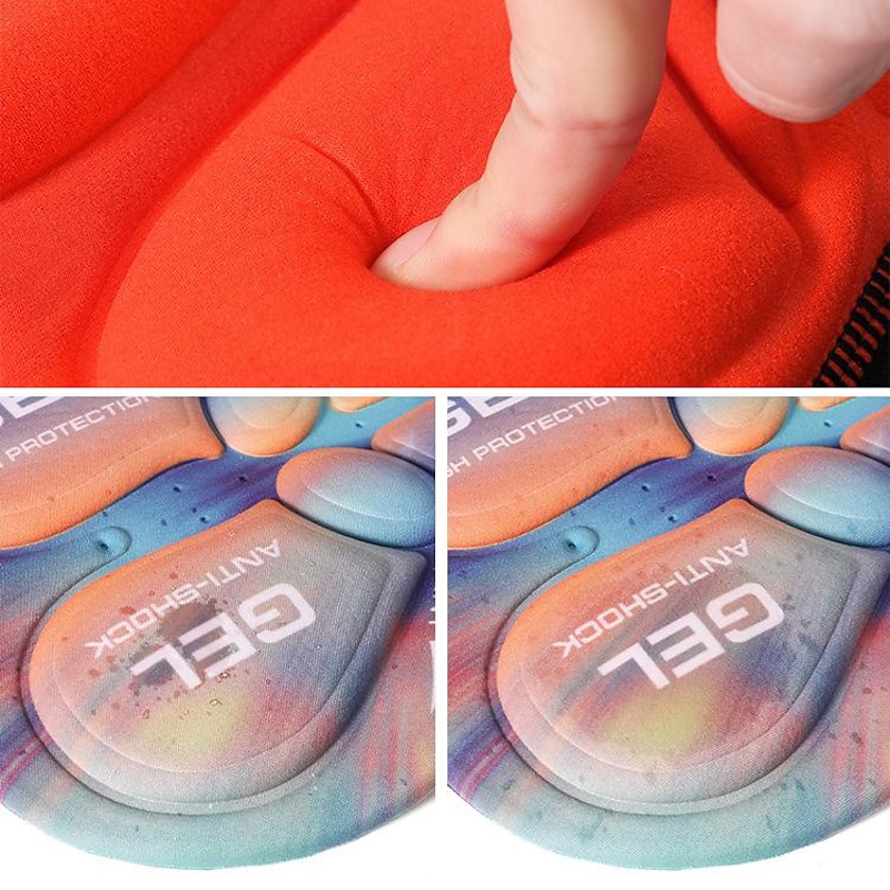 Men's Solid Color Cycling Underwear 3D Padded Shorts Bike Padded Shorts / Chamois Bottoms Mountain Bike MTB Road Bike Cycling Sports 3D Pad Quick Dry Lightweight Sweat wicking Colorful Blue Clothing2